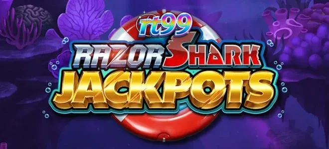 Tampilan visual bawah laut dari slot Razor Shark Jackpots